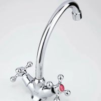 Смеситель для кухни Frap F4119-2 Хром — фото 2, Смесители