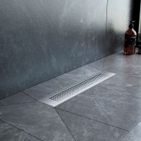 Товар: Душевой лоток AM.PM PrimeFlow 40 W02SC-P11-040-01SB с решеткой Хром матовый Cut Gradient - фото 6 Душевой лоток AM.PM PrimeFlow 40 W02SC-P11-040-01SB с решеткой Хром матовый Cut Gradient — фото 6, Душевые лотки