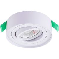 Встраиваемый светильник Crystal Lux CLT 059C1 WH Белый — фото 2, Точечные светильники