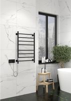 Электрический полотенцесушитель Ника Way-3 80/40 Черный матовый — фото 3, Электрические полотенцесушители