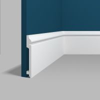 Плинтус Перфект P14 2000x118x15 мм — фото 1, Плинтуса напольные