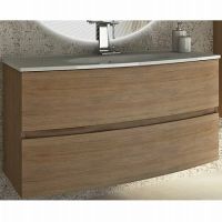 Тумба под раковину Cezares Dalila 100 54711 подвесная Rovere tabacco — фото 1, Тумбы под раковину