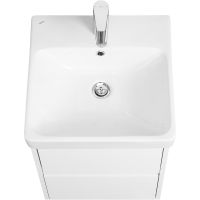 Тумба под раковину Aquaton Сканди 45 подвесная Белая арт-1A251601SD010 — фото 2, Тумбы под раковину