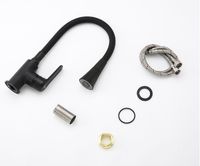 Смеситель для кухни Frap H17-6 F4417-6 Черный матовый — фото 20, Смесители для кухни