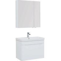 Комплект мебели для ванной Aquanet София 80 203650 подвесной Белый — фото 6, Комплекты мебели для ванной