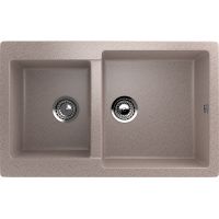 Кухонная мойка Ulgran Classic U-505-302 Песочная — фото 1, Кухонные мойки