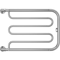 Товар: Водяной полотенцесушитель Terminus Фокстрот (1) 500x700 4620768881305 с полкой Хром, боковое подключение, G 1" НР - фото 2 Водяной полотенцесушитель Terminus Фокстрот (1) 500x700 4620768881305 с полкой Хром, боковое подключение, G 1" НР — фото 2, Водяные полотенцесушители