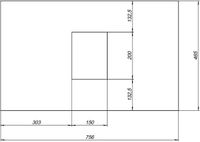 Тумба с раковиной STWORKI Эстерсунд 75 460033 подвесная Белая матовая Роверелла — фото 9, Тумбы с раковиной