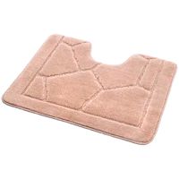 Комплект ковриков Ростовская Мануфактура Сантехники РМС КК-02БЖ-100х60/50х60 Бежевый — фото 3, Аксессуары для туалета