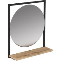 Зеркало 1MarKa Grunge Loft 60П Ц0000007991 Дуб Вотан — фото 1, Зеркала в ванную комнату