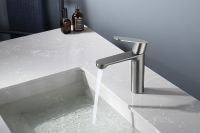 Смеситель для раковины Splenka S222.10.09 Графит матовый — фото 3, Смесители