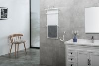 Товар: Электрический полотенцесушитель Black&White Universe 40x90 388WM с полкой Белый - фото 7 Электрический полотенцесушитель Black&White Universe 40x90 388WM с полкой Белый — фото 7, Электрические полотенцесушители