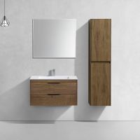 Тумба под раковину Vincea Chiara 2D 80 VMC-2C2800TO подвесная T.Oak — фото 8, Тумбы под раковину