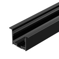 Товар: Профиль алюминиевый Arlight 036513 встраиваемый Черный - фото 2 Профиль алюминиевый Arlight 036513 встраиваемый Черный — фото 2, Профили для светодиодных лент