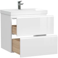 Товар: Тумба под раковину Cersanit Moduo 60 64140 подвесная Белая - фото 3 Тумба под раковину Cersanit Moduo 60 64140 подвесная Белая — фото 3, Мебель для ванной