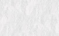 Обои Solo Willow E201700 Винил на флизелине (1,06*10) Белый/Серебряный, Листья — фото 2, Обои для стен