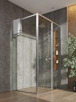 Товар: Душевой уголок Orange 120x90 E23-12090TCR профиль Хром стекло прозрачное - фото 4 Душевой уголок Orange 120x90 E23-12090TCR профиль Хром стекло прозрачное — фото 4, Душевые уголки