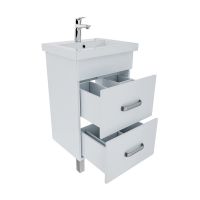 Товар: Тумба под раковину Iddis New Custo 50 NCU50W0i95 Белая - фото 2 Тумба под раковину Iddis New Custo 50 NCU50W0i95 Белая — фото 2, Мебель для ванной