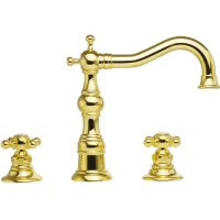 Смеситель для раковины Migliore Arcadia 18397 Золото — фото 2, Смесители