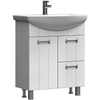 Тумба под раковину Vigo Diana 70 tn.DIA.BAL.70.1D.2Y Белая — фото 1, Мебель для ванной