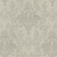 Обои Emiliana Parati Tesori dOriente 97237 Винил на флизелине (1,06*10,05) Бежевый/Серебряный, Дамаск — фото 1, Обои для стен