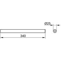 Товар: Полотенцедержатель Keuco Collection Reva 12822 370000 Черный матовый - фото 3 Полотенцедержатель Keuco Collection Reva 12822 370000 Черный матовый — фото 3, Полотенцедержатели