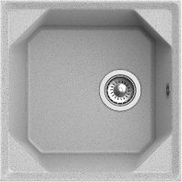 Кухонная мойка GranFest Unique GF-U-500 Серая — фото 2, Кухонные мойки