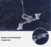 Коврик для ванной комнаты Iddis Basic 50х80 B20P580i12 Темно-синий — фото 8, Аксессуары для туалета