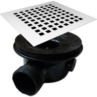 Сифон для душевого поддона Vincea VSPH-2SR2B Черный Хром — фото 1, Сифоны для поддонов