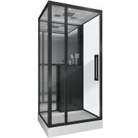 Душевая кабина Grossman 100х90 GR266 без гидромассажа — фото 1, Душевые кабины