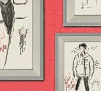 Обои AS Creation Karl Lagerfeld 37846-2 Винил на флизелине (0,53*10,05) Красный, Люди/Предметы — фото 3, Обои для стен