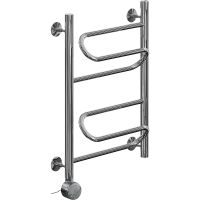 Электрический полотенцесушитель Ника Curve ЛZ 60/50 Хром — фото 1, Электрические полотенцесушители