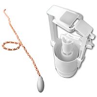 Товар: Сливная арматура Globo Paestum BA014br ручка Белая цепочка Бронза - фото 1 Сливная арматура Globo Paestum BA014br ручка Белая цепочка Бронза — фото 1, Прочие комплектующие для слива и канализации