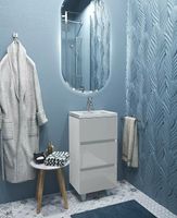 Тумба с раковиной Marka One Bumble 40H Ц0000001480 Белая — фото 4, Тумбы с раковиной