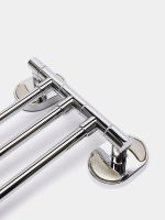 Полотенцедержатель Ростовская Мануфактура Сантехники A1025 поворотный Хром — фото 4, Полотенцедержатели