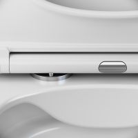 Унитаз AM.PM Spirit V2.0 Square FlashClean C701701SC подвесной с сиденьем микролифт — фото 12, Подвесные унитазы