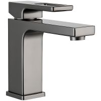 Смеситель для раковины Gappo G17-9 G1017-9 Оружейная сталь — фото 1, Смесители для раковины