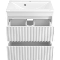 Товар: Тумба с раковиной Brevita Balaton 65 УТ000014504 подвесная Белая матовая - фото 3 Тумба с раковиной Brevita Balaton 65 УТ000014504 подвесная Белая матовая — фото 3, Мебель для ванной