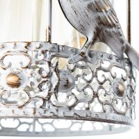 Настенный светильник Artelamp Cincia A5090AP-1WG Белый с золотом — фото 2, Светильники