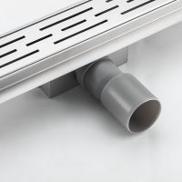 Товар: Душевой лоток Gappo G88007-1 с решеткой Нержавеющая сталь - фото 2 Душевой лоток Gappo G88007-1 с решеткой Нержавеющая сталь — фото 2, Душевые лотки