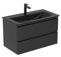 Смеситель для раковины Ideal Standard Cerafine Model O BC699XG Черный шелк — фото 5, Смесители для раковины