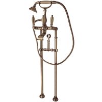 Смеситель для ванны Cezares First VDPS FIRST-VDPS-02-M Бронза — фото 1, Смесители напольные