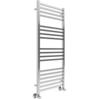 Водяной полотенцесушитель Terminus Ватикан П18 500х1200 4670078530530 Хром, нижнее подключение, G 1/2" ВР, с комплектом вентилей — фото 1, Водяные полотенцесушители