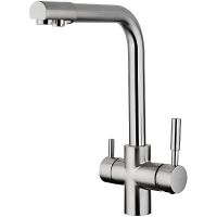 Смеситель для кухни Frap H52 F4352-5 Сатин — фото 1, Смесители для кухни