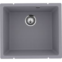Кухонная мойка Ulgran Quartz Underground 450-05 Бетон — фото 1, Кухонные мойки