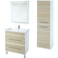 Зеркало Bellezza Фабио 100 4610617040007 с подсветкой с сенсорным выключателем — фото 3, Зеркала в ванную комнату