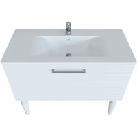 Товар: Тумба с раковиной SanVit Эмми 90 kemmy0903d Белая матовая - фото 5 Тумба с раковиной SanVit Эмми 90 kemmy0903d Белая матовая — фото 5, Тумбы с раковиной