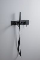 Смеситель для ванны Allen Brau Priority 5.31A05-31 Черный матовый — фото 18, Смеситель для ванны