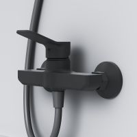 Смеситель для душа AM.PM X-Joy Черный матовый арт-F85A20022 — фото 4, Смесители для душа без лейки