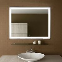 Зеркало Континент Aralia 900х700 ЗЛП474 с подсветкой с сенсорным выключателем — фото 1, Зеркала в ванную комнату